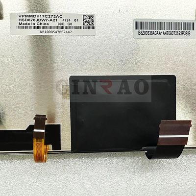 7 дюймовый 800*480 ЖК-дисплей HSD070JDW7-A21 Автоэкранная панель WLED LVDS GPS навигация