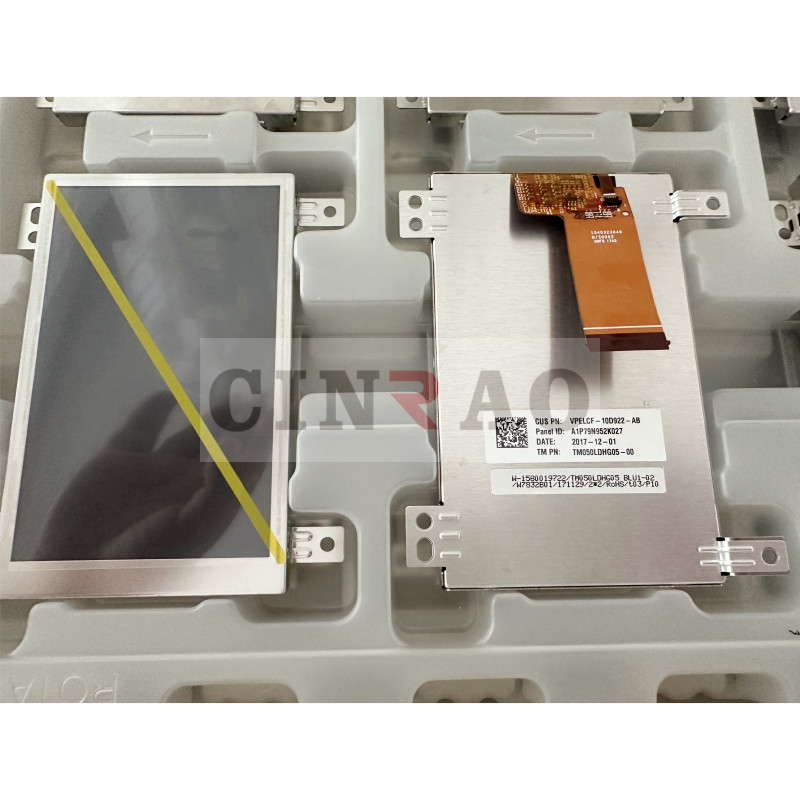 5.0 дюймовый автомобильный LCD модуль Tianma / TFT GPS LCD дисплей TM050LDHG05-00 высокая точность