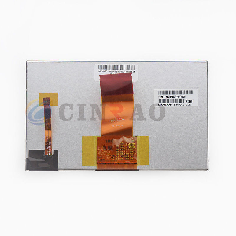 Автозапчасти экрана C050FTN01.2 GPS индикаторной панели LCD 5,0 дюймов/AUO LCD