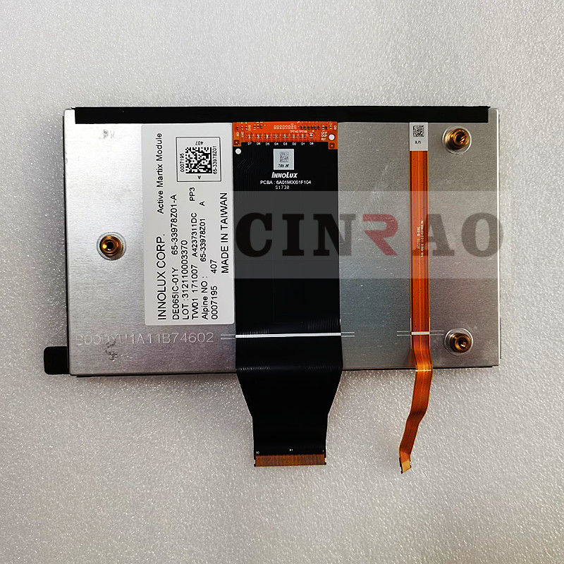 Экран дисплея DE065IC-01Y дюйма TFT LCD GPS 6,5 для автомобиля автомобильного Naviation BMW мини
